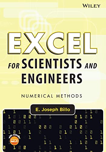 Excel for Scientists and Engineers: Numerical Methods von Wiley